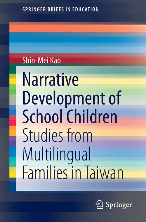 Book cover of Narrative Development of School Children