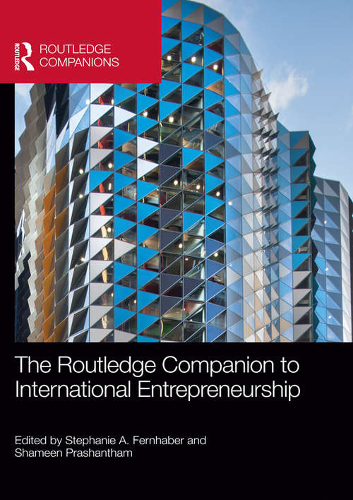 Book cover of The Routledge Companion to International Entrepreneurship (Routledge Companions in Business, Management and Accounting)