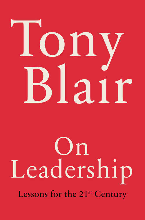 Book cover of On Leadership: Lessons for the 21st Century