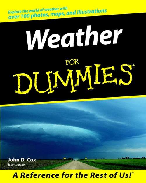 Book cover of Weather For Dummies