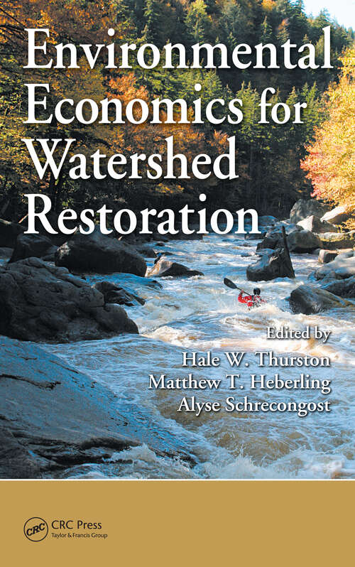 Book cover of Environmental Economics for Watershed Restoration