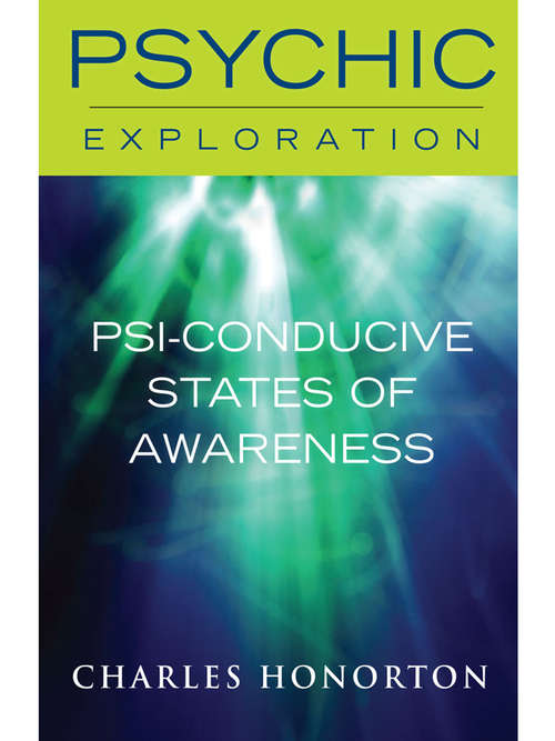 Book cover of Psi-Conducive States of Awareness