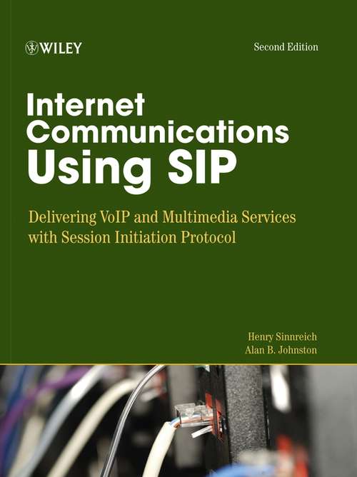 Book cover of Internet Communications Using SIP