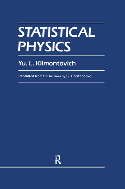 Book cover of Statistical Physics