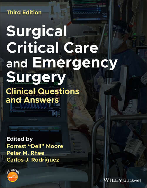 Book cover of Surgical Critical Care and Emergency Surgery: Clinical Questions and Answers (3)