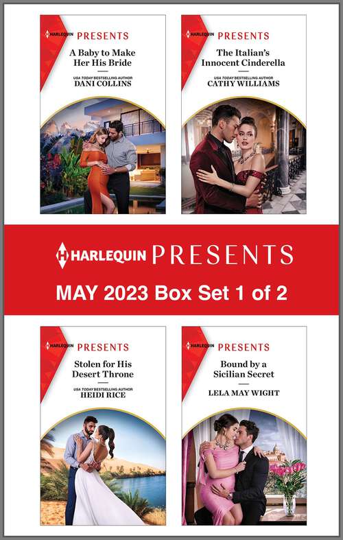 Book cover of Harlequin Presents May 2023 - Box Set 1 of 2 (Original)