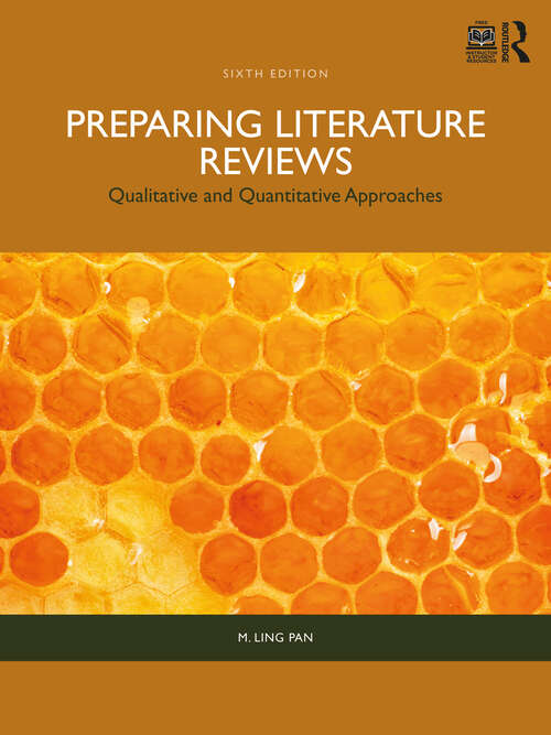 Book cover of Preparing Literature Reviews: Qualitative and Quantitative Approaches