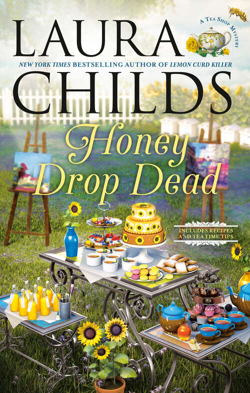 Book cover of Honey Drop Dead (A Tea Shop Mystery #26)