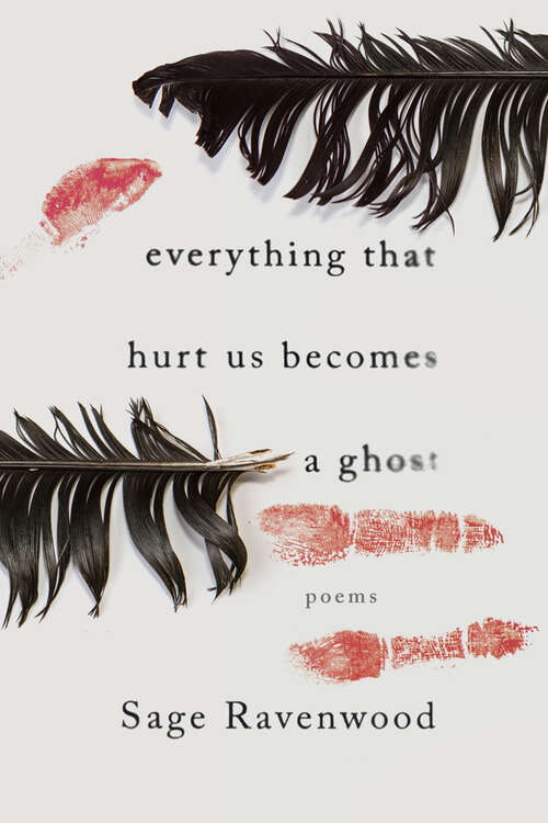 Book cover of Everything That Hurt Us Becomes a Ghost: Poems