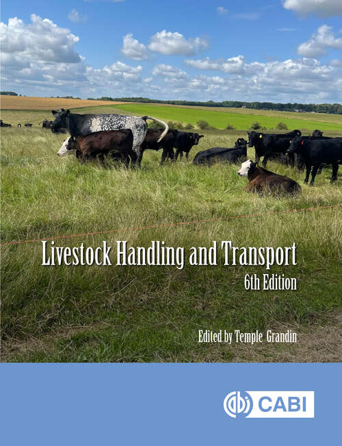 Book cover of Livestock Handling and Transport (6)