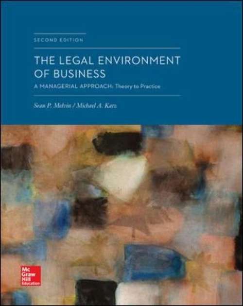 Book cover of The Legal Environment of Business (Second Edition)