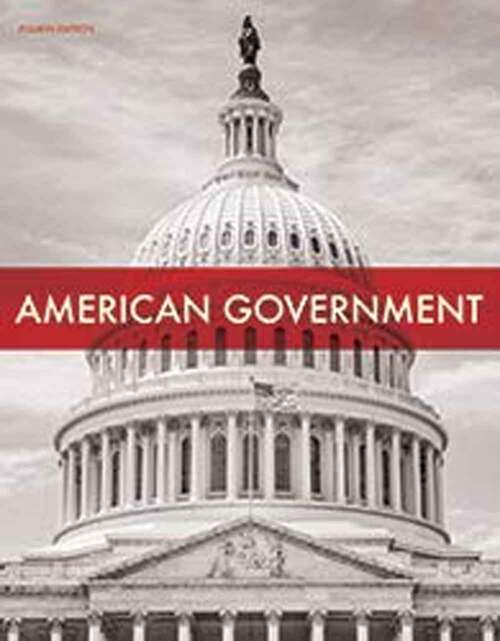 Book cover of American Government (4)