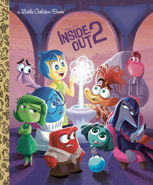 Book cover of Disney/Pixar Inside Out 2 Little Golden Book (Little Golden Book)