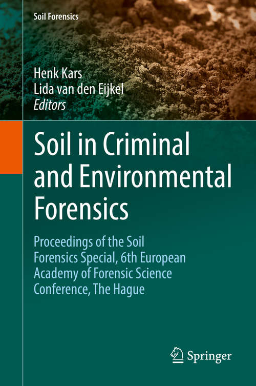 Book cover of Soil in Criminal and Environmental Forensics