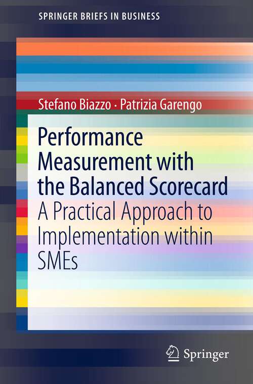 Book cover of Performance Measurement with the Balanced Scorecard: A Practical Approach to Implementation within SMEs