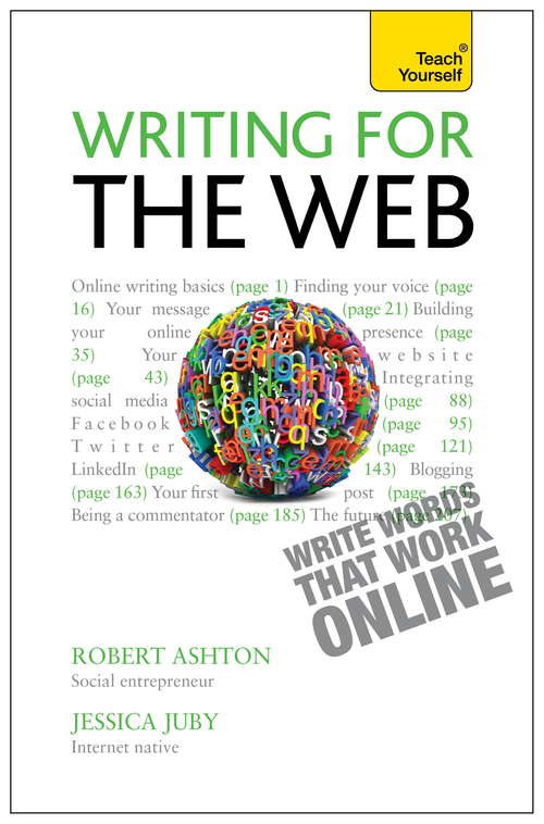 Book cover of Writing for the Web: Teach Yourself