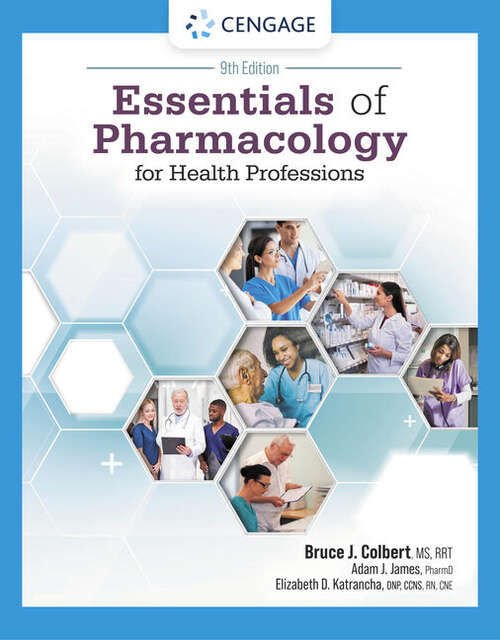 Book cover of Essentials of Pharmacology for Health Professions (Ninth Edition)