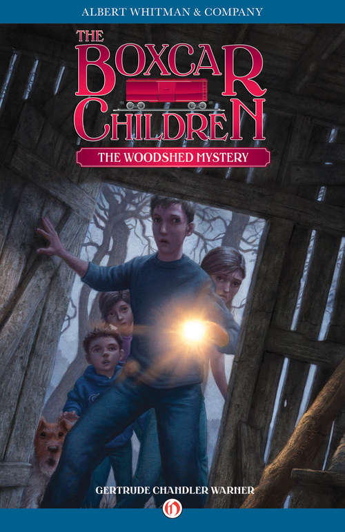 Book cover of The Woodshed Mystery (Boxcar Children #7)