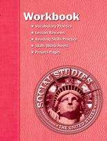 Book cover of Workbook : Social Studies, The United States