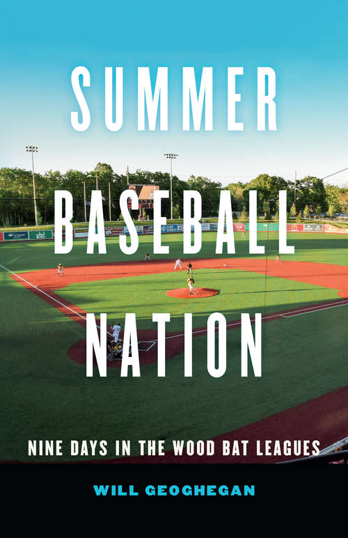 Book cover of Summer Baseball Nation: Nine Days in the Wood Bat Leagues