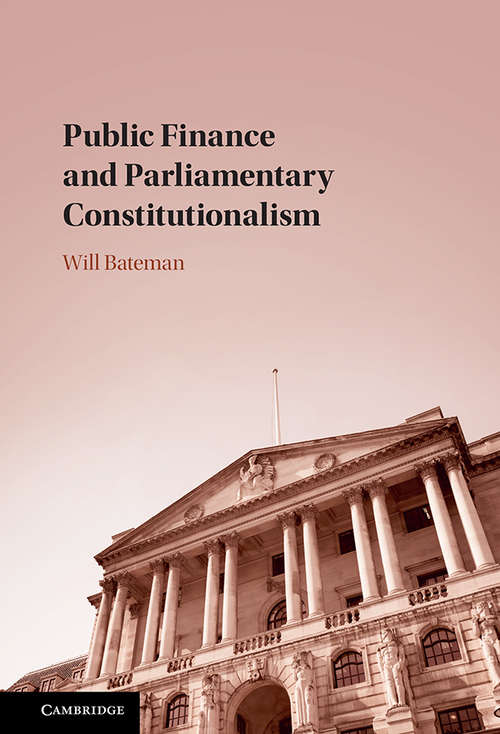 Book cover of Public Finance and Parliamentary Constitutionalism