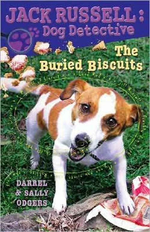 Book cover of Buried Biscuits (Jack Russell: Dog Detective)