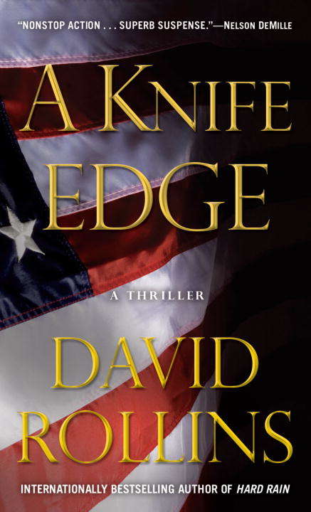 Book cover of A Knife Edge (Vin Cooper #2)