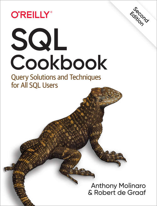 Book cover of SQL Cookbook (2)