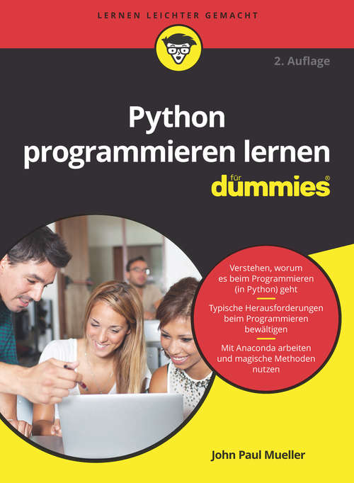 Book cover of Python programmieren lernen für Dummies (2. Auflage) (Für Dummies)