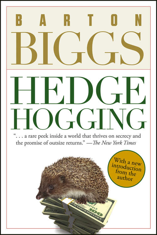 Book cover of Hedgehogging