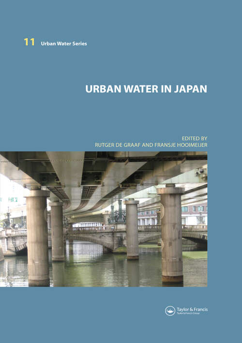 Book cover of Urban Water in Japan (1) (Urban Water Series)