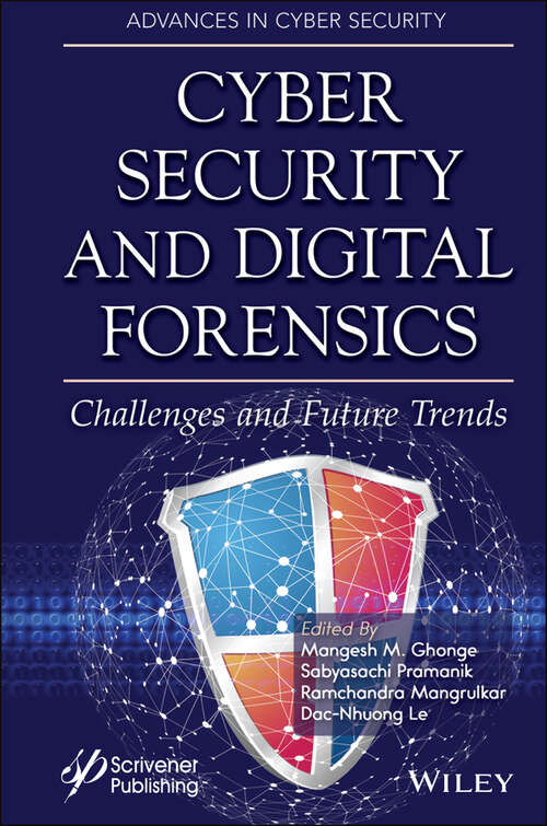 Book cover of Cyber Security and Digital Forensics (Advances in Cyber Security)