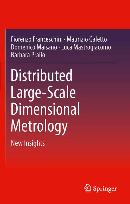Book cover of Distributed Large-Scale Dimensional Metrology