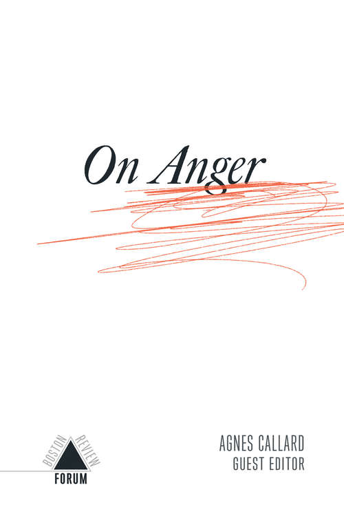 Book cover of On Anger (Boston Review)