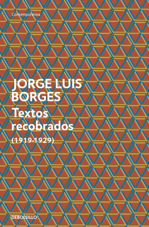 Book cover of Textos recobrados (1919-1929)