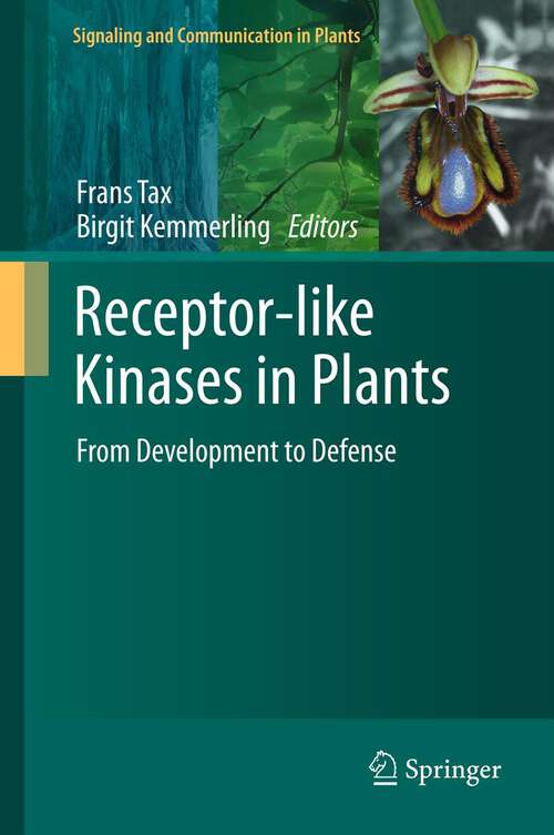 Book cover of Receptor-like Kinases in Plants