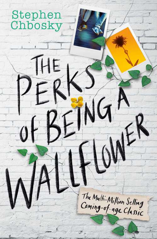 Book cover of The Perks of Being a Wallflower YA edition