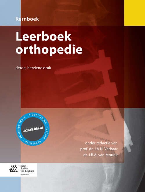 Book cover of Leerboek orthopedie