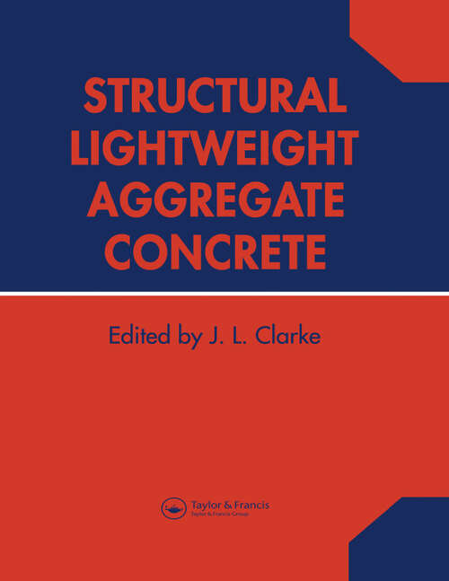 Book cover of Structural Lightweight Aggregate Concrete