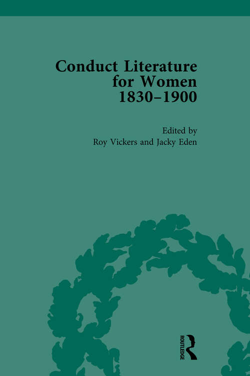 Book cover of Conduct Literature for Women, Part V, 1830-1900 vol 6