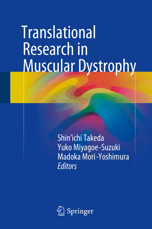 Book cover of Translational Research in Muscular Dystrophy