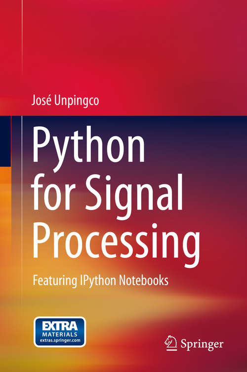 Book cover of Python for Signal Processing