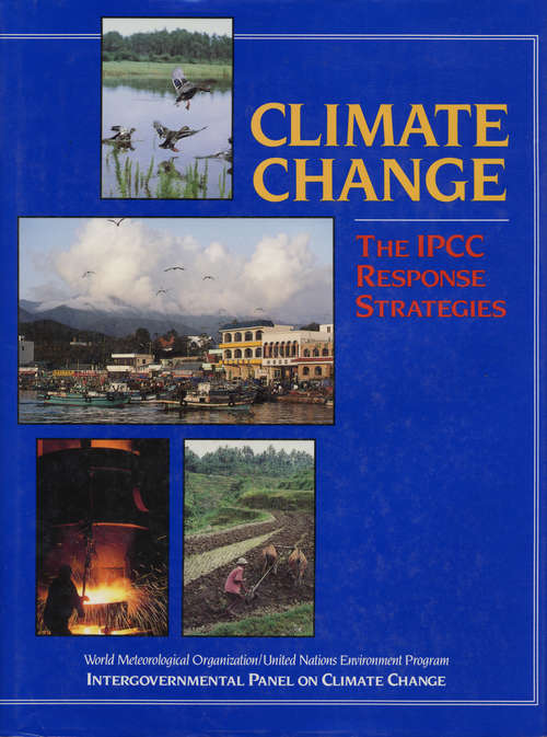 Book cover of Climate Change: The Ipcc Response Strategies