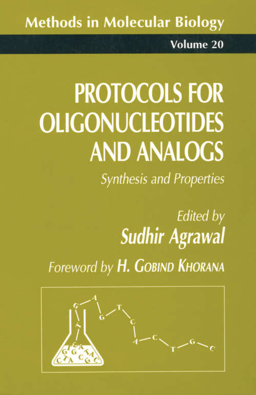 Book cover of Protocols for Oligonucleotides and Analogs