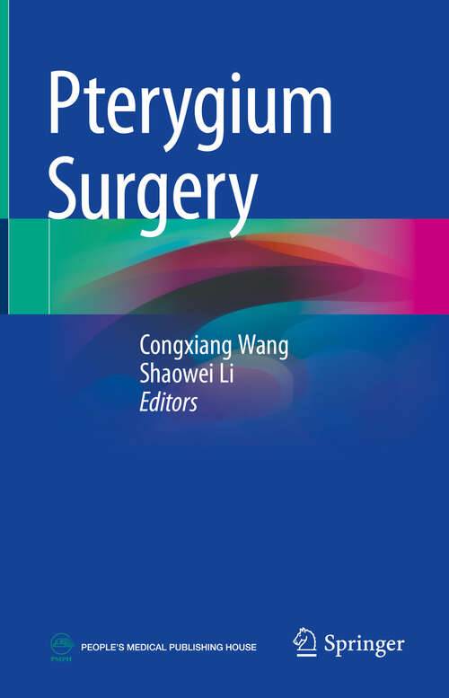 Book cover of Pterygium Surgery (2024)