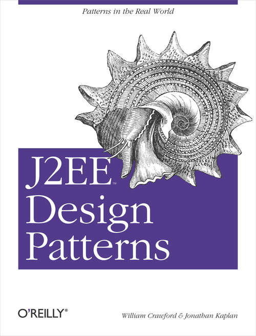 Book cover of J2EE Design Patterns