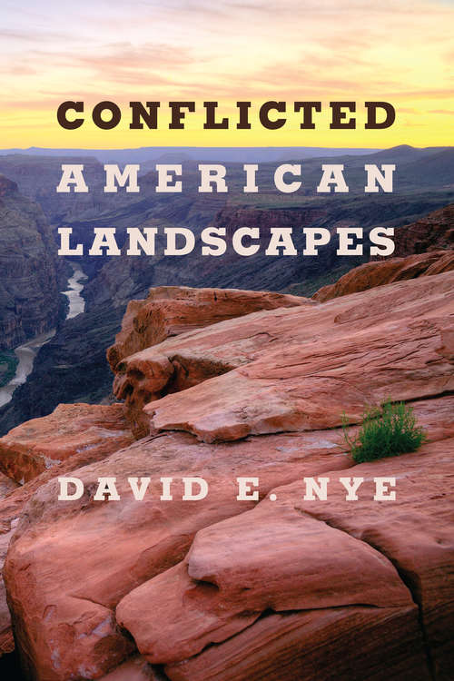 Book cover of Conflicted American Landscapes