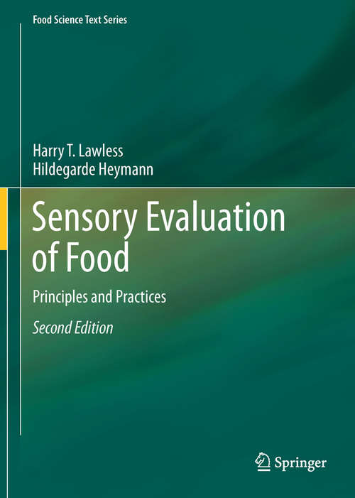 Book cover of Sensory Evaluation of Food