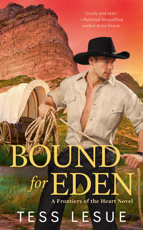 Book cover of Bound for Eden (A Frontiers of the Heart novel #1)