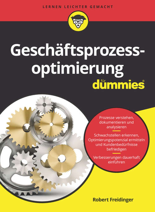 Book cover of Geschäftsprozessoptimierung für Dummies (Für Dummies)